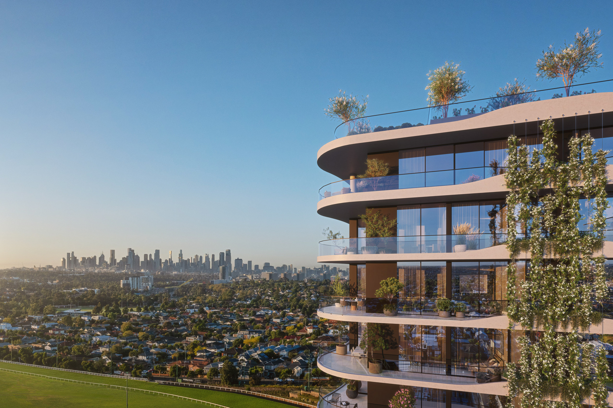 The Eveline at Moonee Valley Park overview